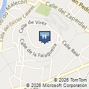 Parador de Monforte de Lemos Map